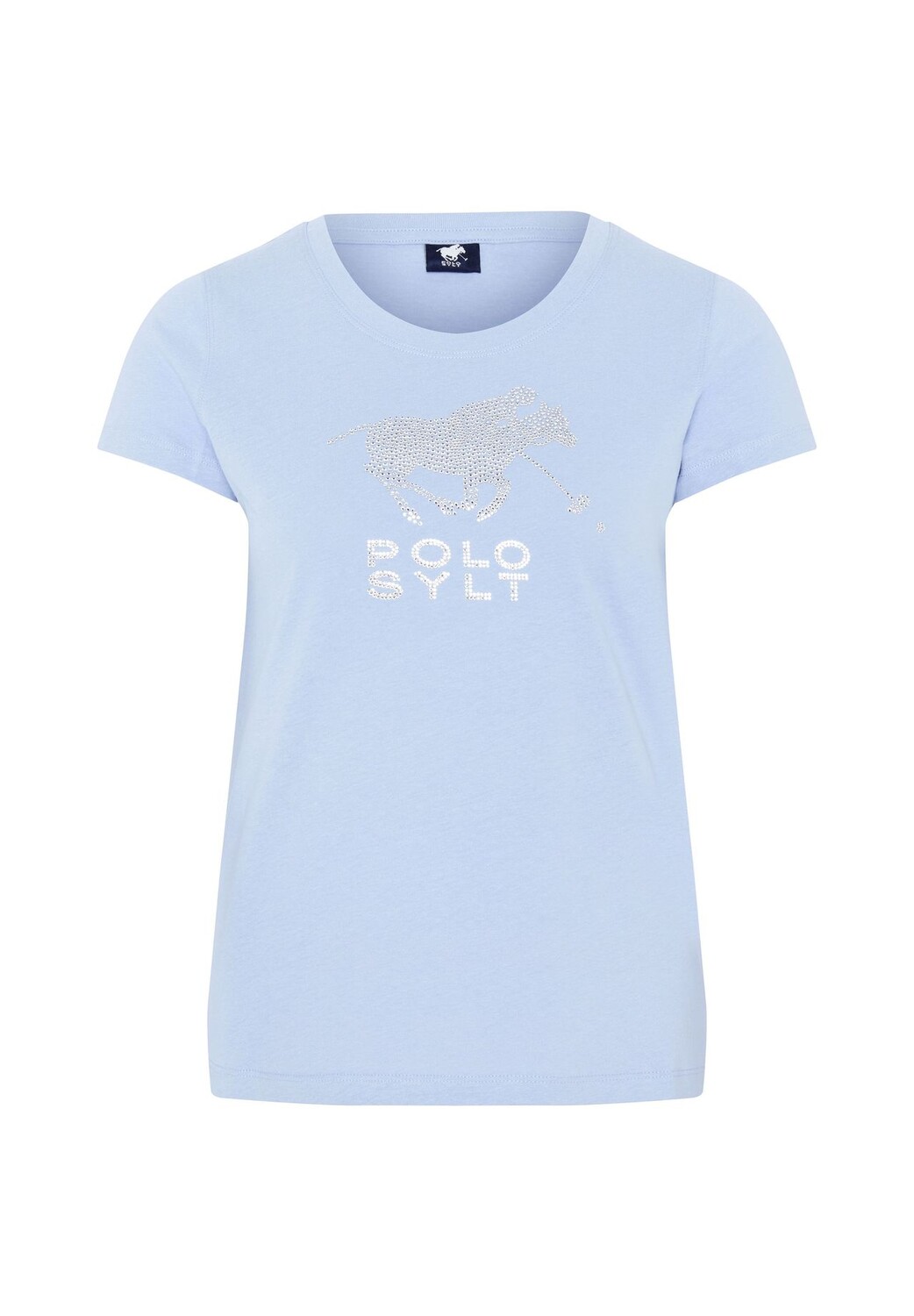 Футболка со сверкающим декором POLO SYLT, цвет Brunnera Blue
Футболка со сверкающим декором POLO SYLT, цвет Brunnera Blue