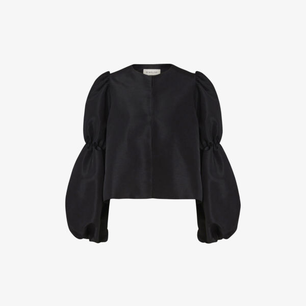 Атласная блузка Zoey с рукавами-фонариками Malina, черный
Атласная блузка Zoey с рукавами-фонариками Malina, черный