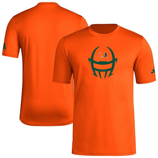 Мужская футболка aeroready miami hurricanes оранжевая Adidas
Мужская футболка aeroready miami hurricanes оранжевая Adidas