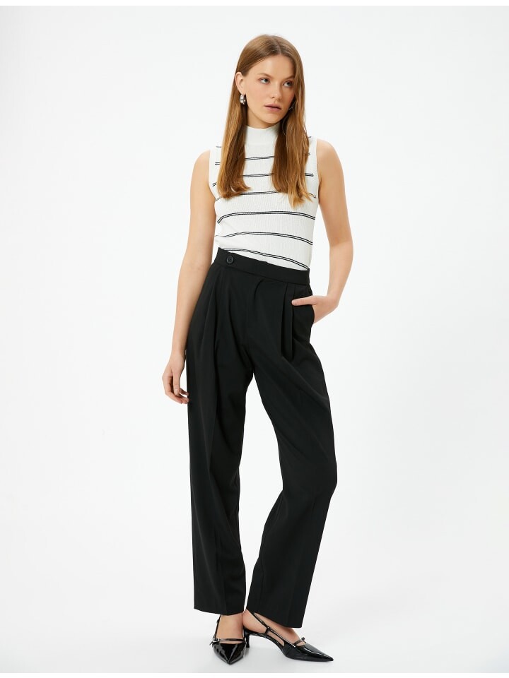 Топ KOTON Tank, цвет schwarz gestreift 
Топ KOTON Tank, цвет schwarz gestreift