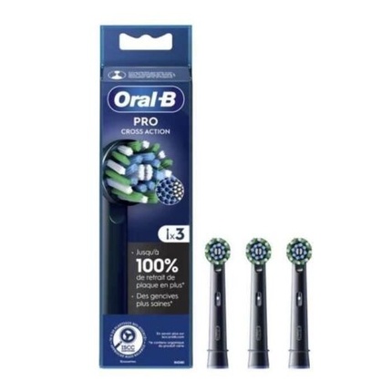 Зубные щетки Oral-B Pro Cross Action Black - Упаковка из 3 шт Voir Decription
Зубные щетки Oral-B Pro Cross Action Black - Упаковка из 3 шт Voir Decription