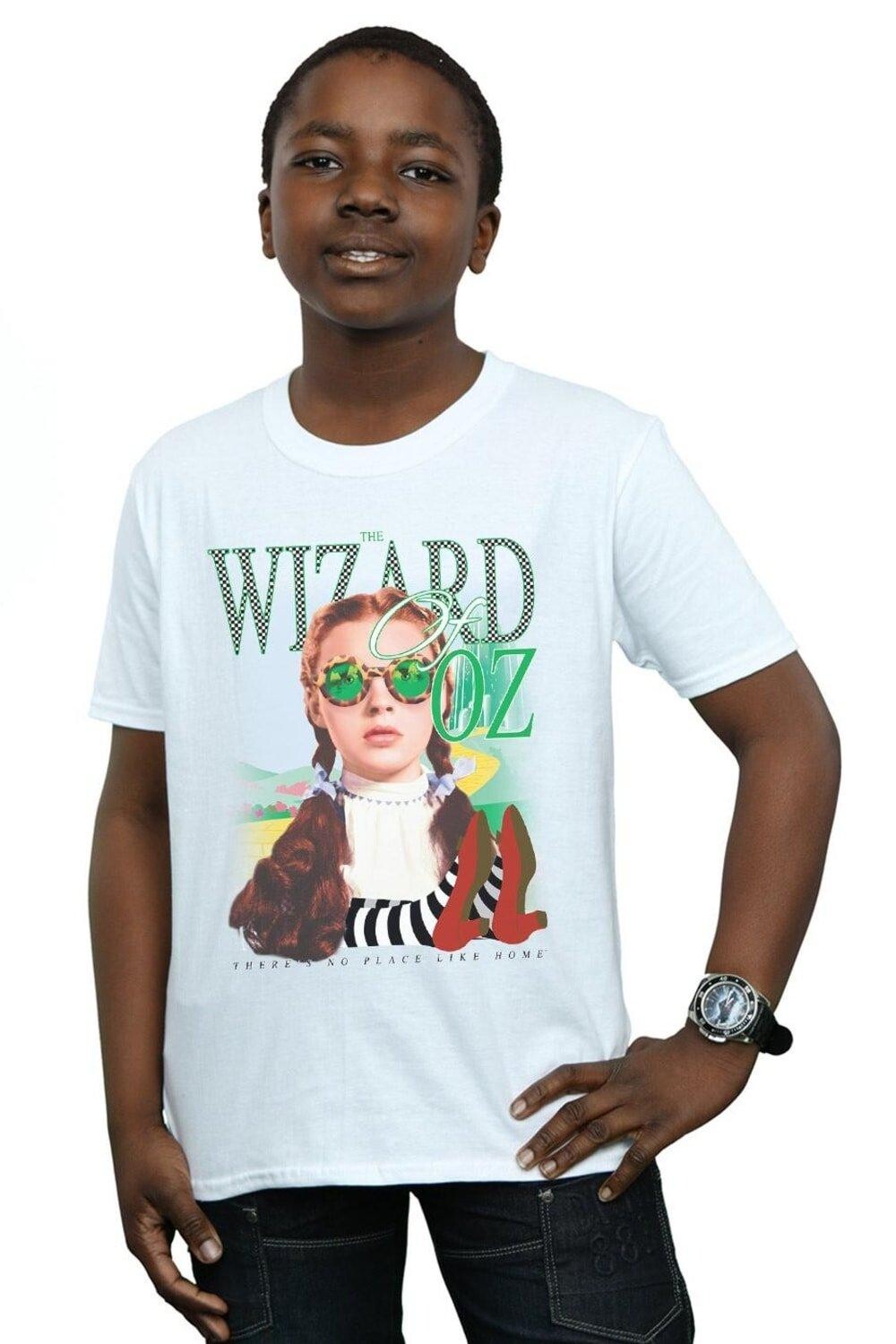 Футболка в шахматную клетку No Place Wizard of Oz, белый 
Футболка в шахматную клетку No Place Wizard of Oz, белый