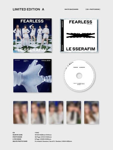 CD диск Le Sserafim: LE SSERAFIM - Fearless (Limited Edition A - CD + Photobook)
CD диск Le Sserafim: LE SSERAFIM - Fearless (Limited Edition A - CD + Photobook)