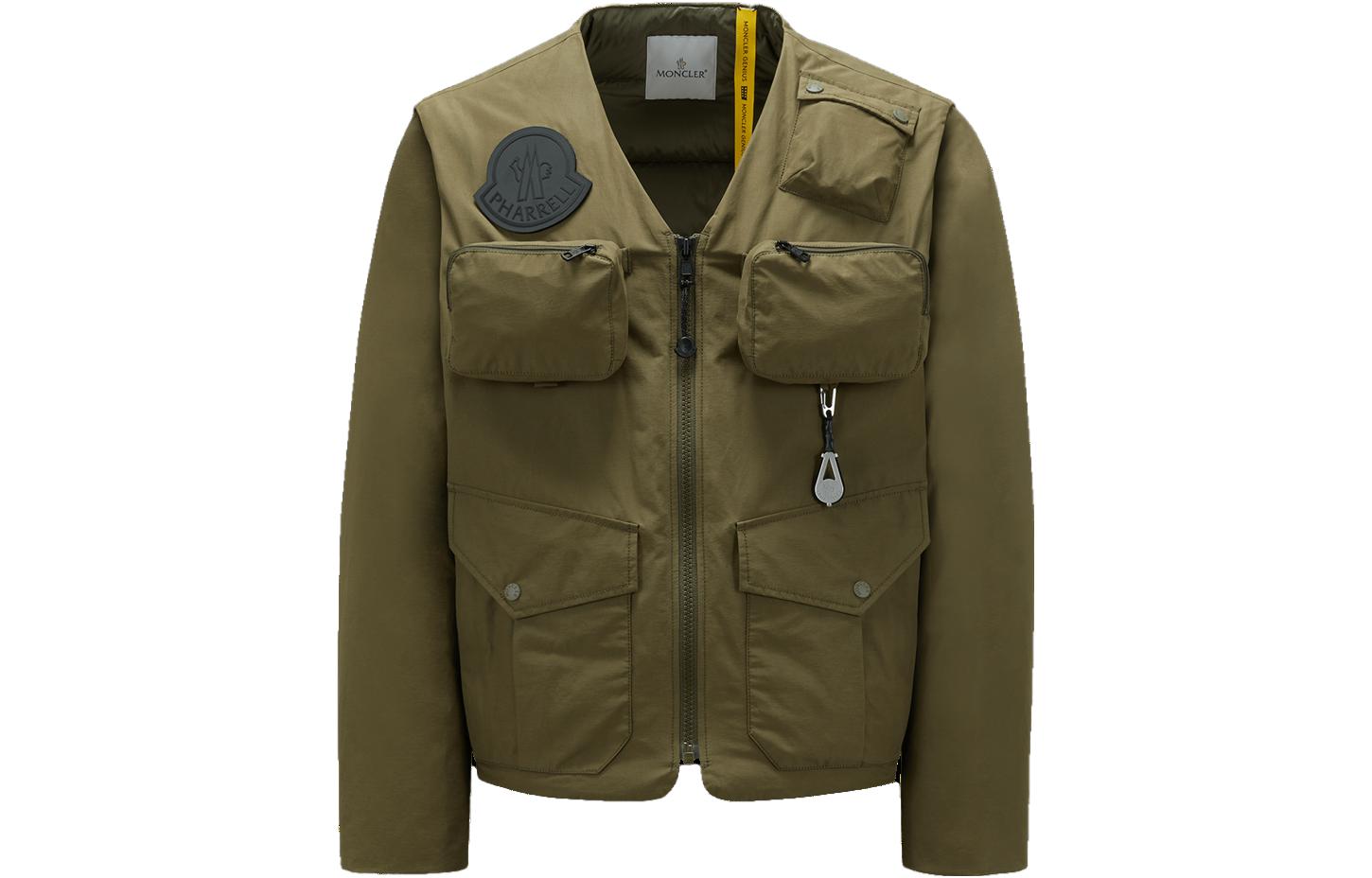 Куртка короткая пуховая Moncler X Pharrell Maple MONCLER GENIUS, зеленый
Куртка короткая пуховая Moncler X Pharrell Maple MONCLER GENIUS, зеленый