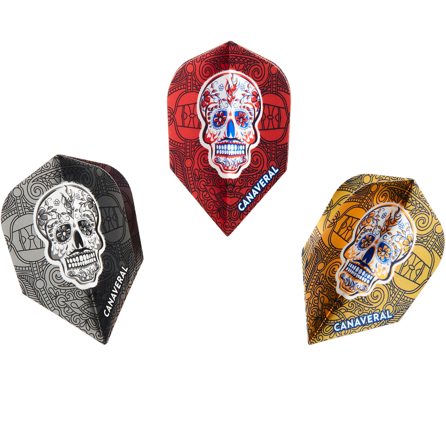 Набор Dartflights 3 x 3 стандартный череп CANAVERAL, Серый, Набор Dartflights 3 x 3 стандартный череп CANAVERAL
Набор Dartflights 3 x 3 стандартный череп CANAVERAL, Серый, Набор Dartflights 3 x 3 стандартный череп CANAVERAL