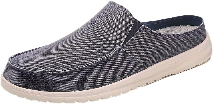 Мужские модные однотонные паруситапочки без задника, дышащие, легкие, повседневные, подходят для прогулок на свежем воздухе Fmshi, синий
Мужские модные однотонные паруситапочки без задника, дышащие, легкие, повседневные, подходят для прогулок на свежем воздухе Fmshi, синий