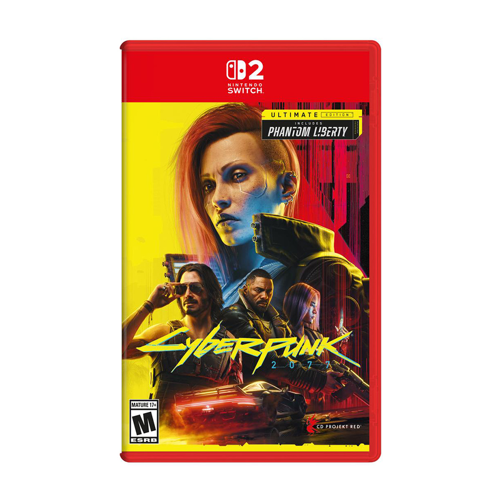 Видеоигра Cyberpunk 2077 Ultimate Edition, Nintendo Switch 2
Видеоигра Cyberpunk 2077 Ultimate Edition, Nintendo Switch 2