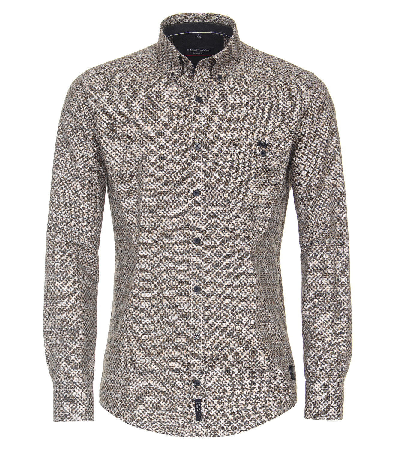 Рубашка CASAMODA Freizeit, коричневый
Рубашка CASAMODA Freizeit, коричневый