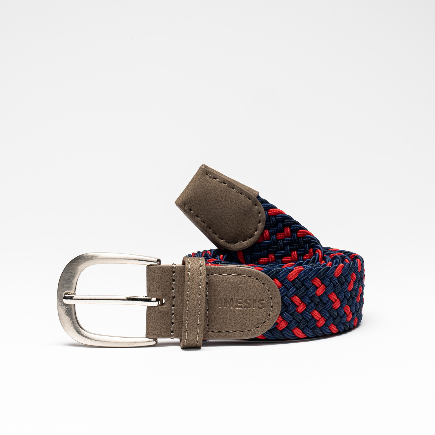 Плетеный эластичный ремень для гольфа - синий/темно-синий INESIS, синий кит/черный синий/огненно-красный
Плетеный эластичный ремень для гольфа - синий/темно-синий INESIS, синий кит/черный синий/огненно-красный