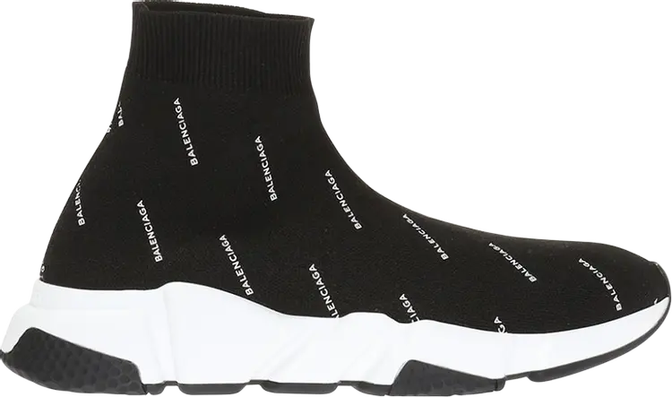 Кроссовки Balenciaga Speed Trainer Mid Logo Print, черный
Кроссовки Balenciaga Speed Trainer Mid Logo Print, черный