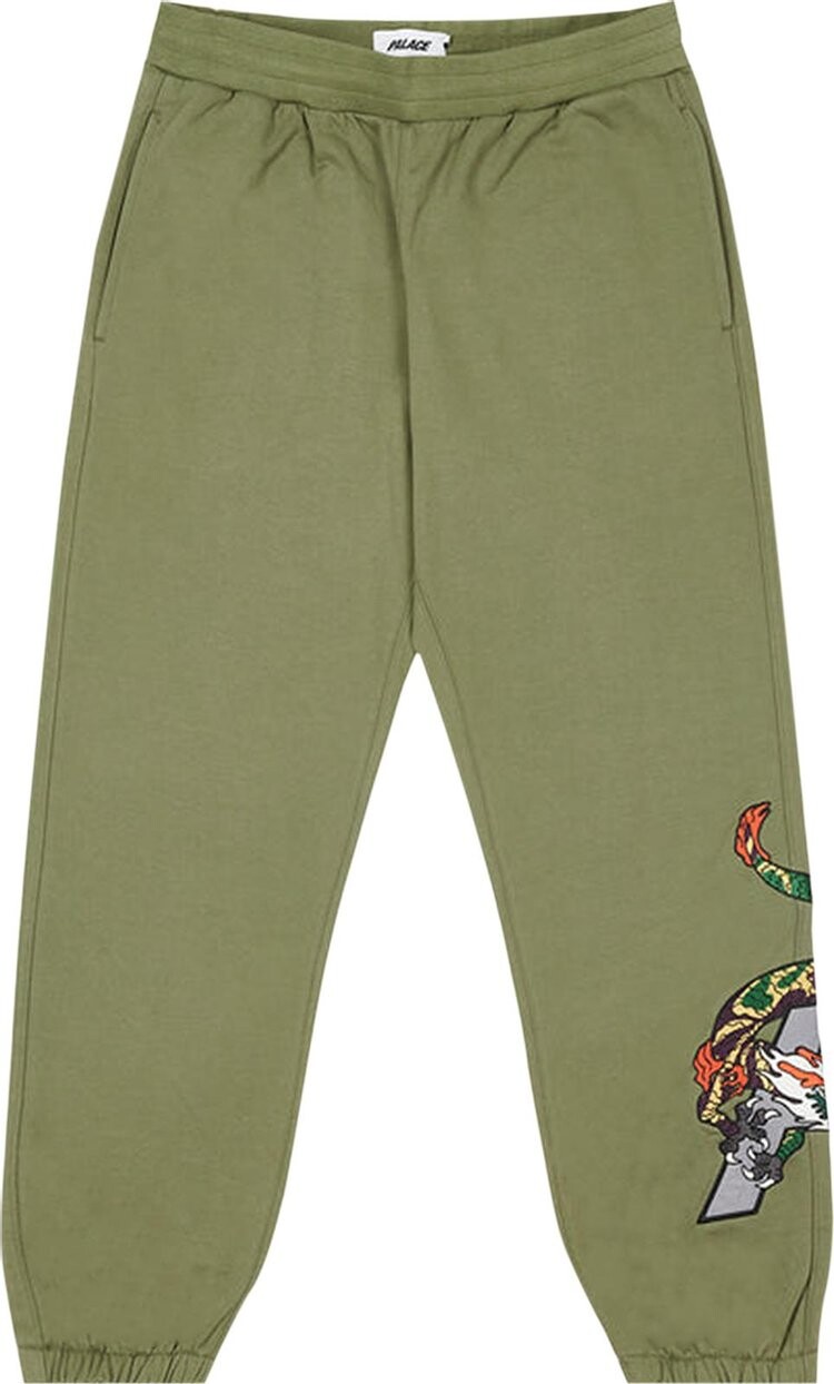 Спортивные брюки Palace Dragon Sweatpants 'Olive', зеленый
Спортивные брюки Palace Dragon Sweatpants 'Olive', зеленый