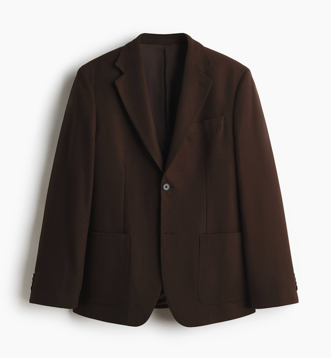 Пиджак H&M Regular Fit Cashmere-blend, темно-коричневый
Пиджак H&M Regular Fit Cashmere-blend, темно-коричневый