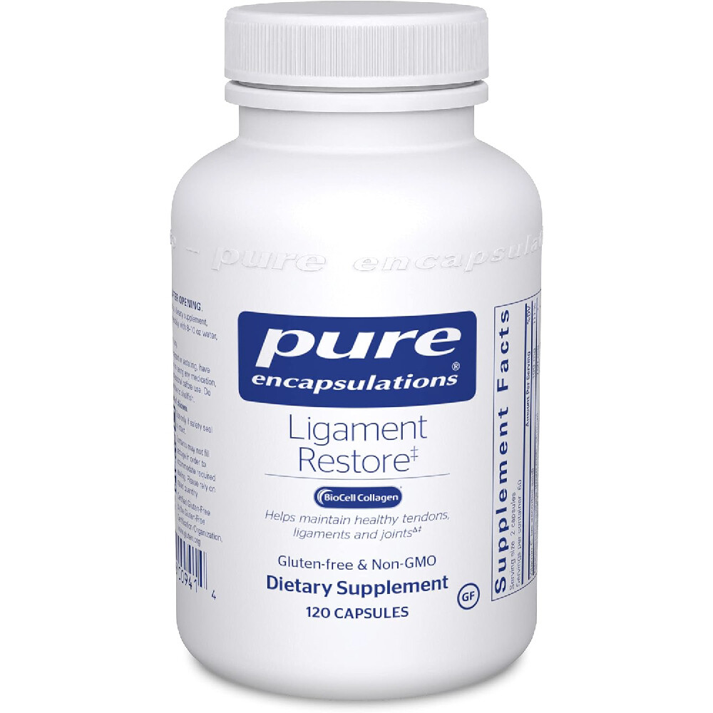 Мультивитамин Pure Encapsulations Ligament Restore, 120 капсул
Мультивитамин Pure Encapsulations Ligament Restore, 120 капсул