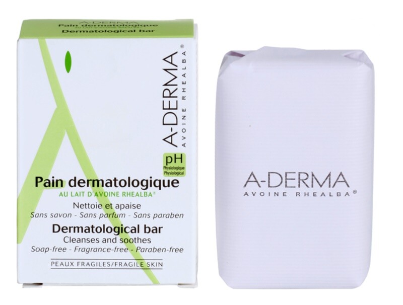 Дерматологическое мыло для чувствительной и раздраженной кожи A-Derma Original Care
Дерматологическое мыло для чувствительной и раздраженной кожи A-Derma Original Care