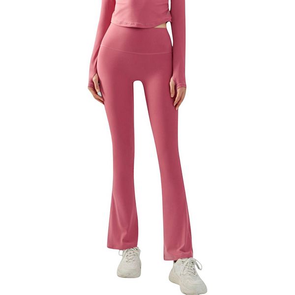 Женские леггинсы с высокой талией и расклешенным низом Anna-Kaci, Pink
Женские леггинсы с высокой талией и расклешенным низом Anna-Kaci, Pink