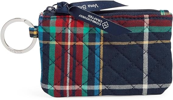 Женский хлопковый кошелек Vera Bradley на молнии с чехлом для документов, клетчатый плед
Женский хлопковый кошелек Vera Bradley на молнии с чехлом для документов, клетчатый плед