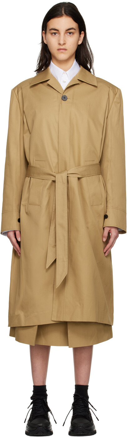 Бежевый длинный плащ Wooyoungmi
Бежевый длинный плащ Wooyoungmi
