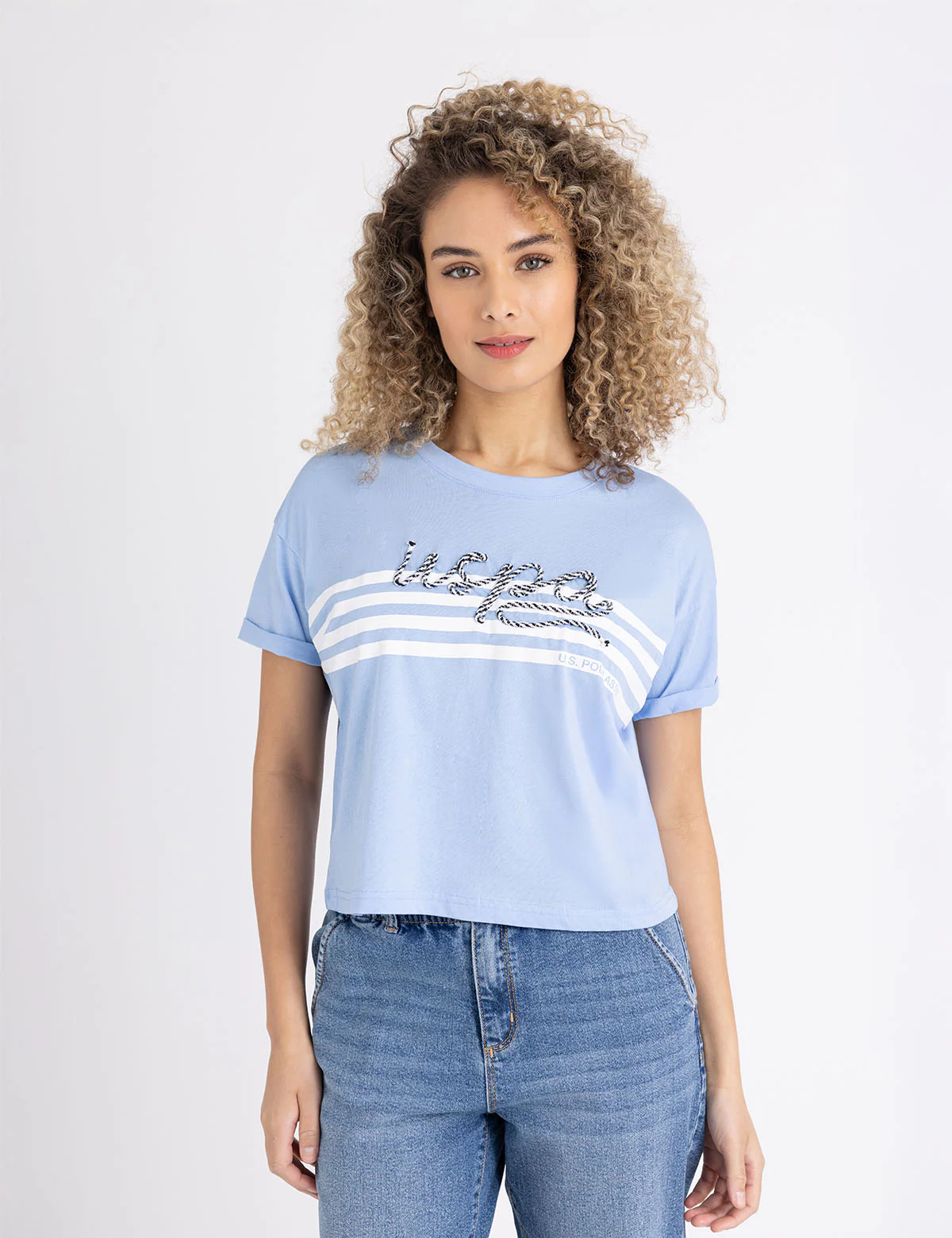 Футболка U.S. Polo Assn Rope Applique Meet And Greet, голубой
Футболка U.S. Polo Assn Rope Applique Meet And Greet, голубой