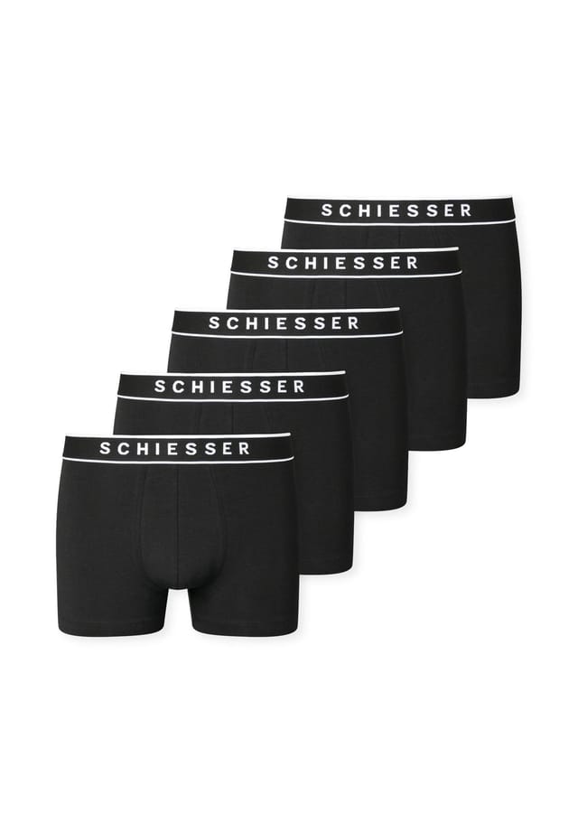 Боксеры 5 шт. в упаковке - серия "95/5" трусы с логотипом на поясе Schiesser, черный
Боксеры 5 шт. в упаковке - серия "95/5" трусы с логотипом на поясе Schiesser, черный