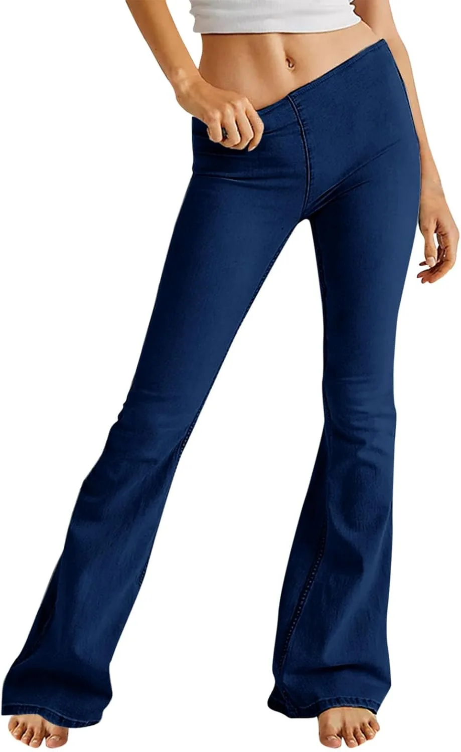 Flare Jeggings для женщин High Waisted Stretchy Bell Bottom Uillui
Flare Jeggings для женщин High Waisted Stretchy Bell Bottom Uillui