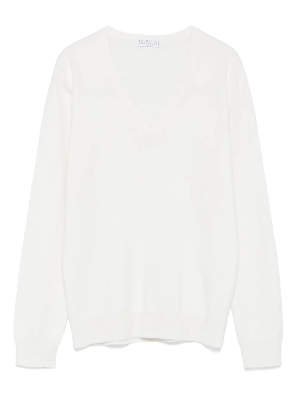 Свитер с V-образным вырезом Brunello Cucinelli, нейтральный
Свитер с V-образным вырезом Brunello Cucinelli, нейтральный