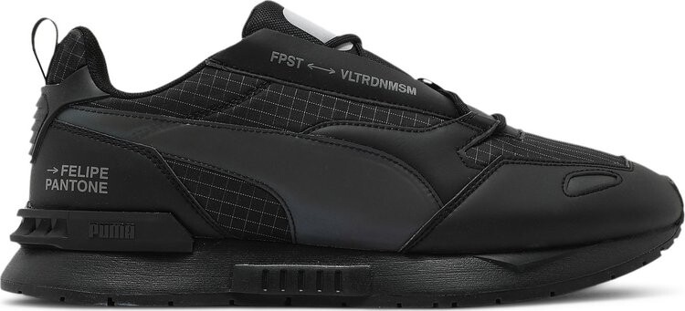 Кроссовки Puma Felipe Pantone x Mirage Mox Tech Iridescent Black, черный 
Кроссовки Puma Felipe Pantone x Mirage Mox Tech Iridescent Black, черный