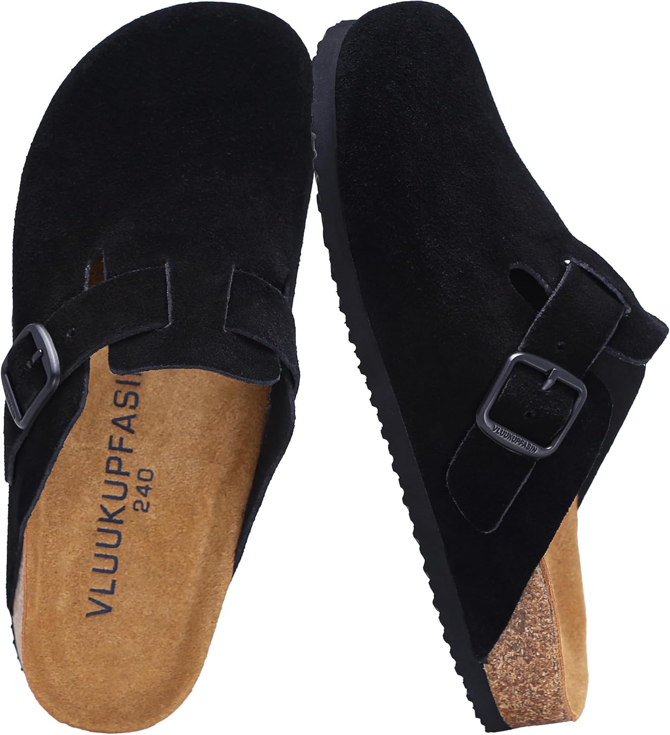 Женские сабо VLUUKUPFASIN из натуральной замши для женщин и мужчин, удобные мюли с поддержкой свода стопы и «картофельные» туфли на ремешке с регулируемой пряжкой, повседневная обувь унисекс, черный
Женские сабо VLUUKUPFASIN из натуральной замши для женщин и мужчин, удобные мюли с поддержкой свода стопы и «картофельные» туфли на ремешке с регулируемой пряжкой, повседневная обувь унисекс, черный