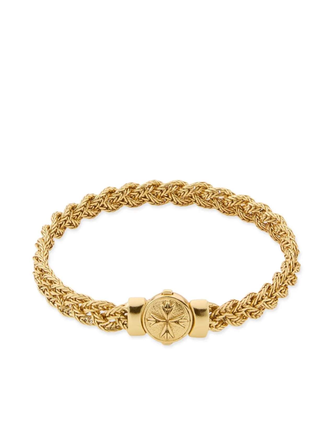 Маленький плоский плетеный браслет с бриллиантовой огранкой Emanuele Bicocchi, золотой
Маленький плоский плетеный браслет с бриллиантовой огранкой Emanuele Bicocchi, золотой