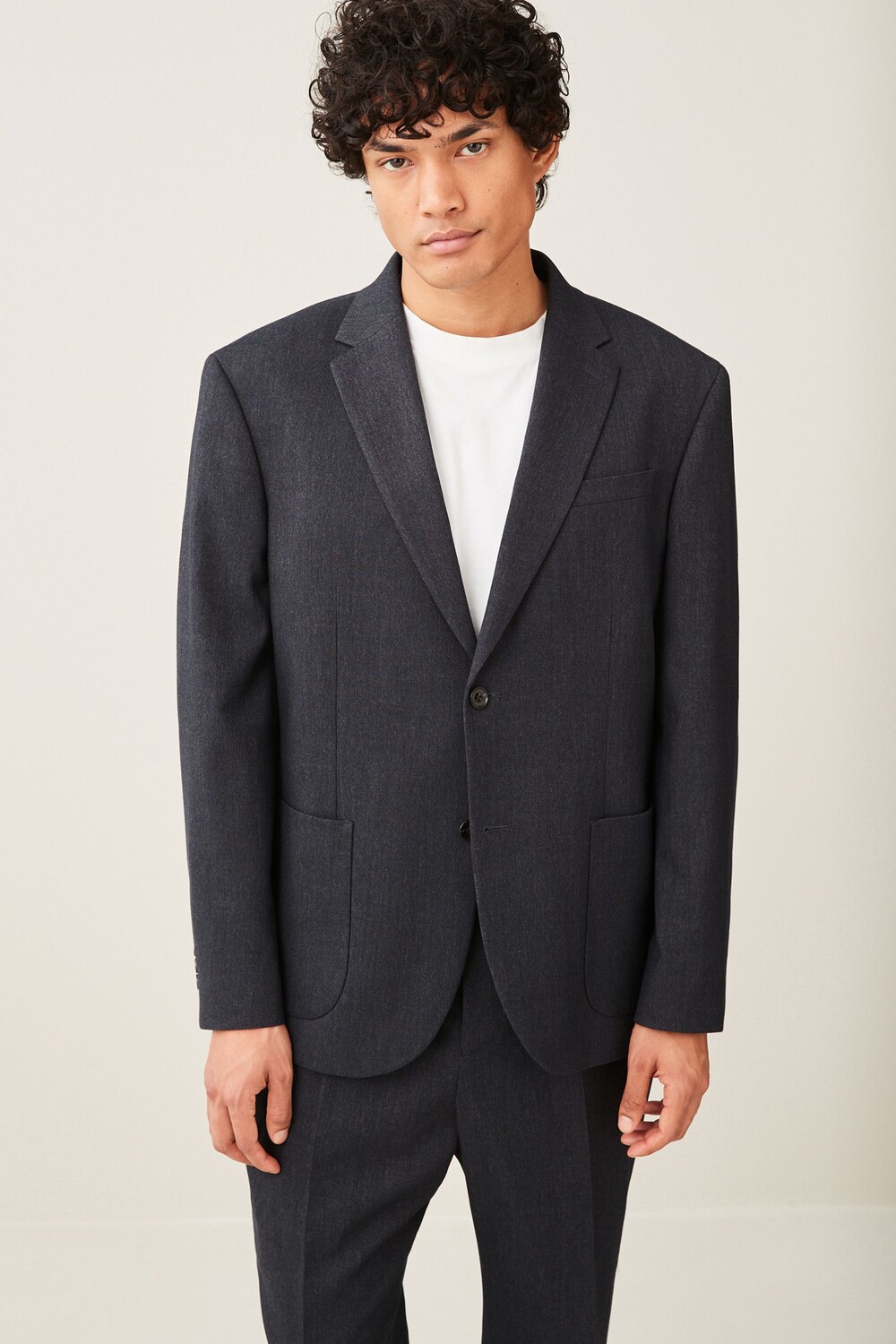 Пиджак от костюма Donegal оверсайз Next, синий
Пиджак от костюма Donegal оверсайз Next, синий