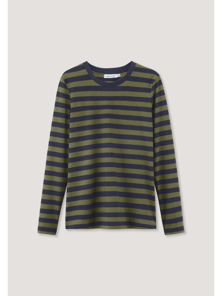 Обычная полосатая рубашка цвета мха Hessnatur
Обычная полосатая рубашка цвета мха Hessnatur