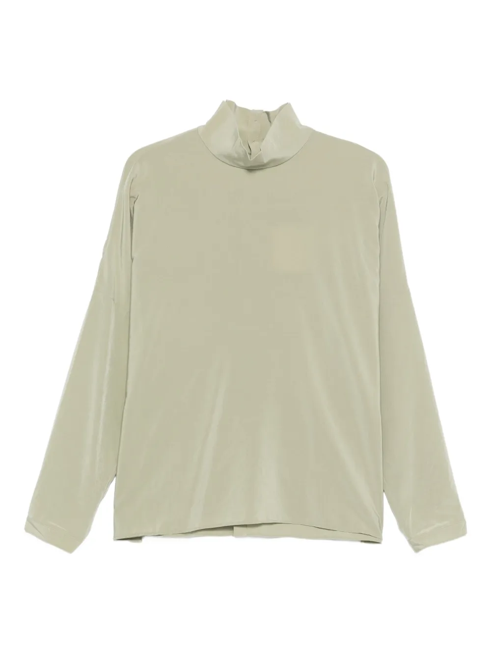 Топ с воротником-воронкой и рукавами-доломан Tibi, зеленый
Топ с воротником-воронкой и рукавами-доломан Tibi, зеленый