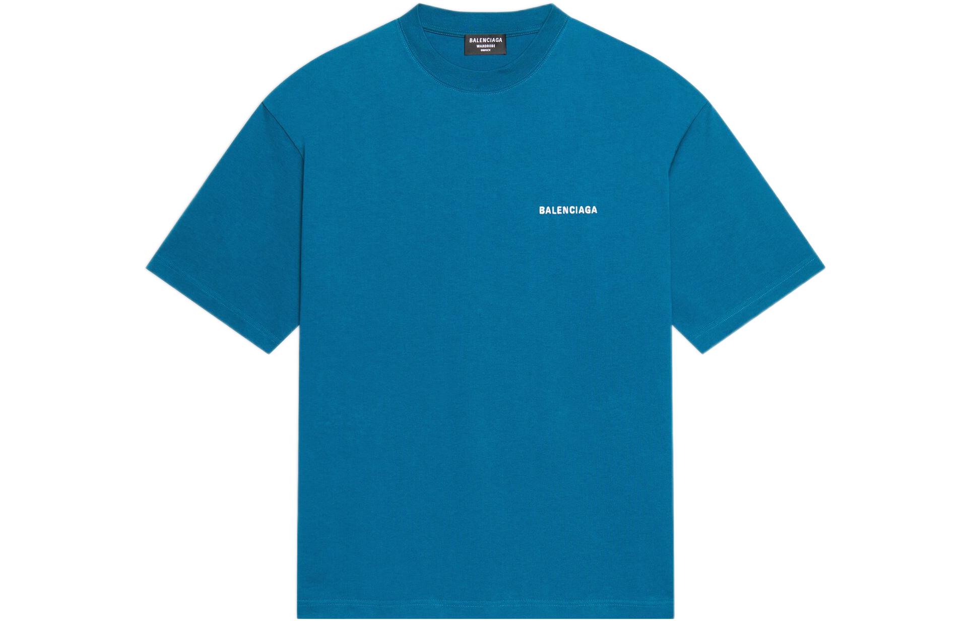 Футболка свободного кроя мужская лазурно-голубая Balenciaga
Футболка свободного кроя мужская лазурно-голубая Balenciaga