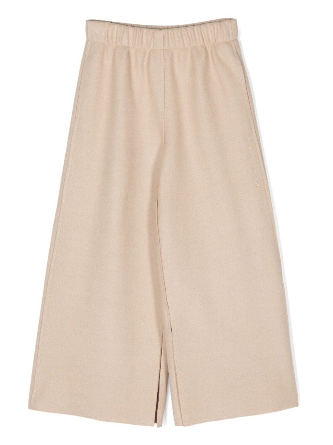 MM6 Maison Margiela Kids широкие брюки с вышитым логотипом, нейтральный цвет
MM6 Maison Margiela Kids широкие брюки с вышитым логотипом, нейтральный цвет