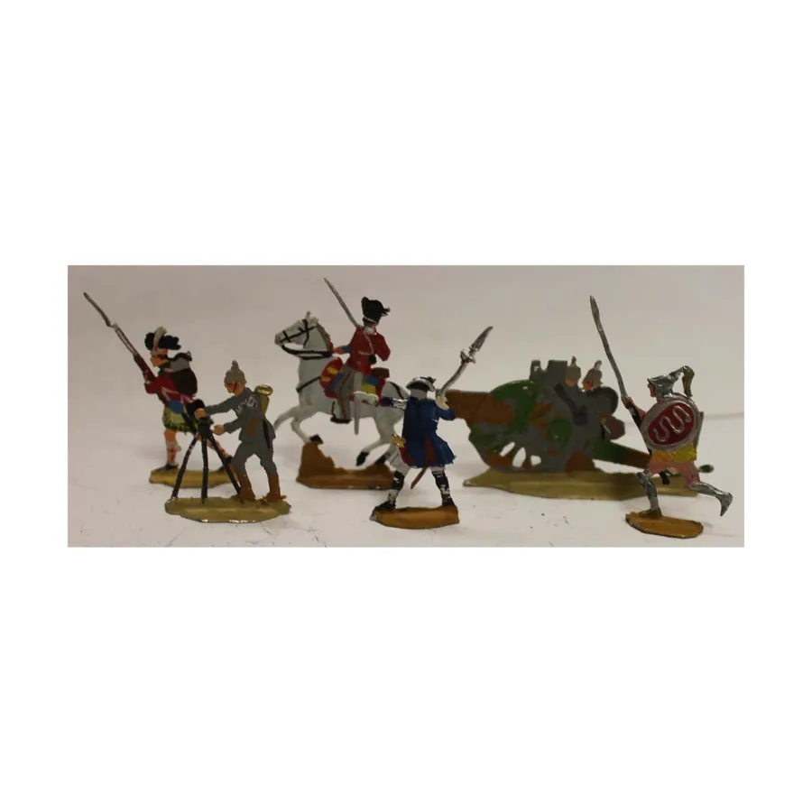 Коллекция оловянных солдатиков №1, Miscellaneous Historical Miniatures - Loose Miniatures (Various Scales) (Unknown Manufacturer)
Коллекция оловянных солдатиков №1, Miscellaneous Historical Miniatures - Loose Miniatures (Various Scales) (Unknown Manufacturer)