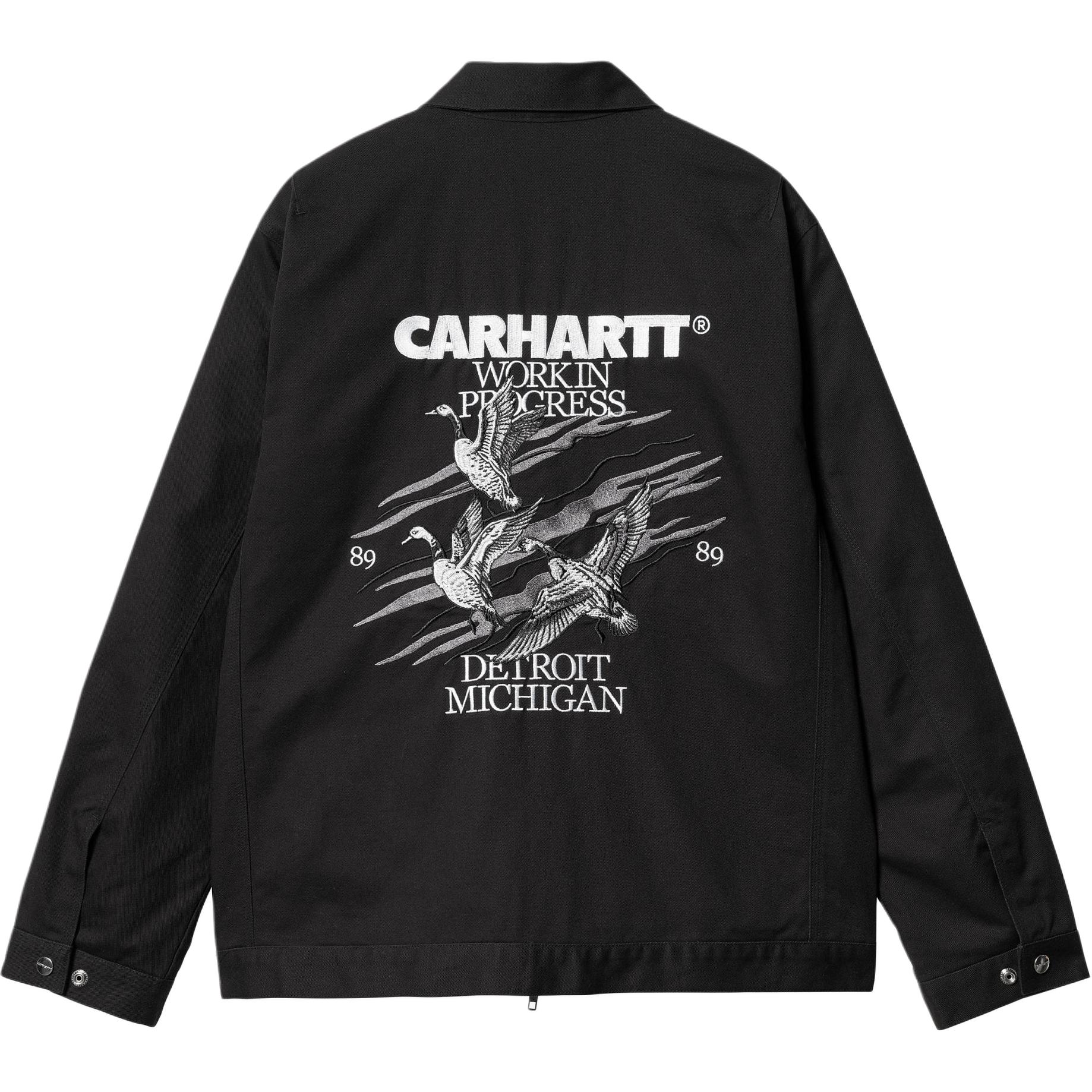 Carhartt WIP Прямая куртка-рубашка, Black
Carhartt WIP Прямая куртка-рубашка, Black