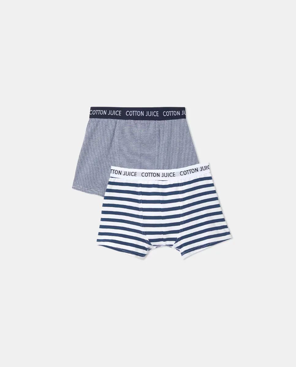 Упаковка из двух боксеров для мальчиков Cotton Juice, тёмно-синий
Упаковка из двух боксеров для мальчиков Cotton Juice, тёмно-синий