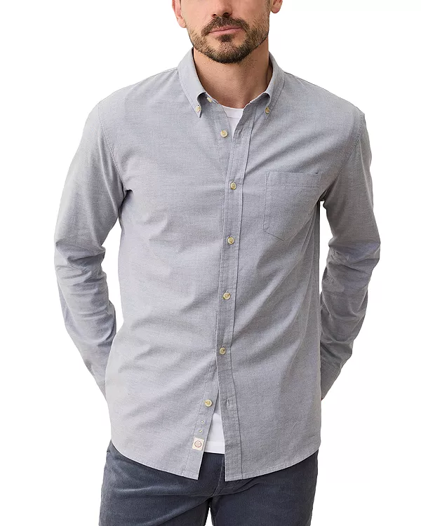 Калифорнийская оксфордская рубашка Marine Layer, синий
Калифорнийская оксфордская рубашка Marine Layer, синий