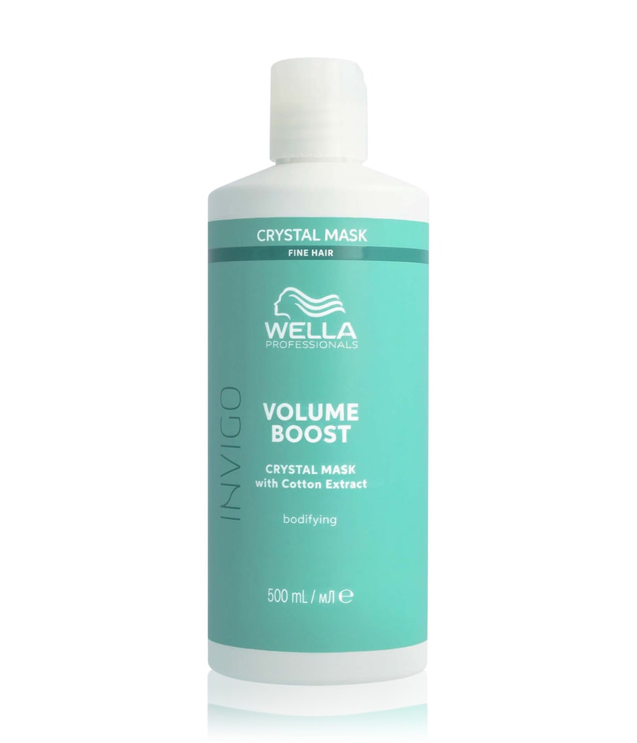 Маска для волос Wella INVIGO Volume Boost Crystal, 500 ml
Маска для волос Wella INVIGO Volume Boost Crystal, 500 ml