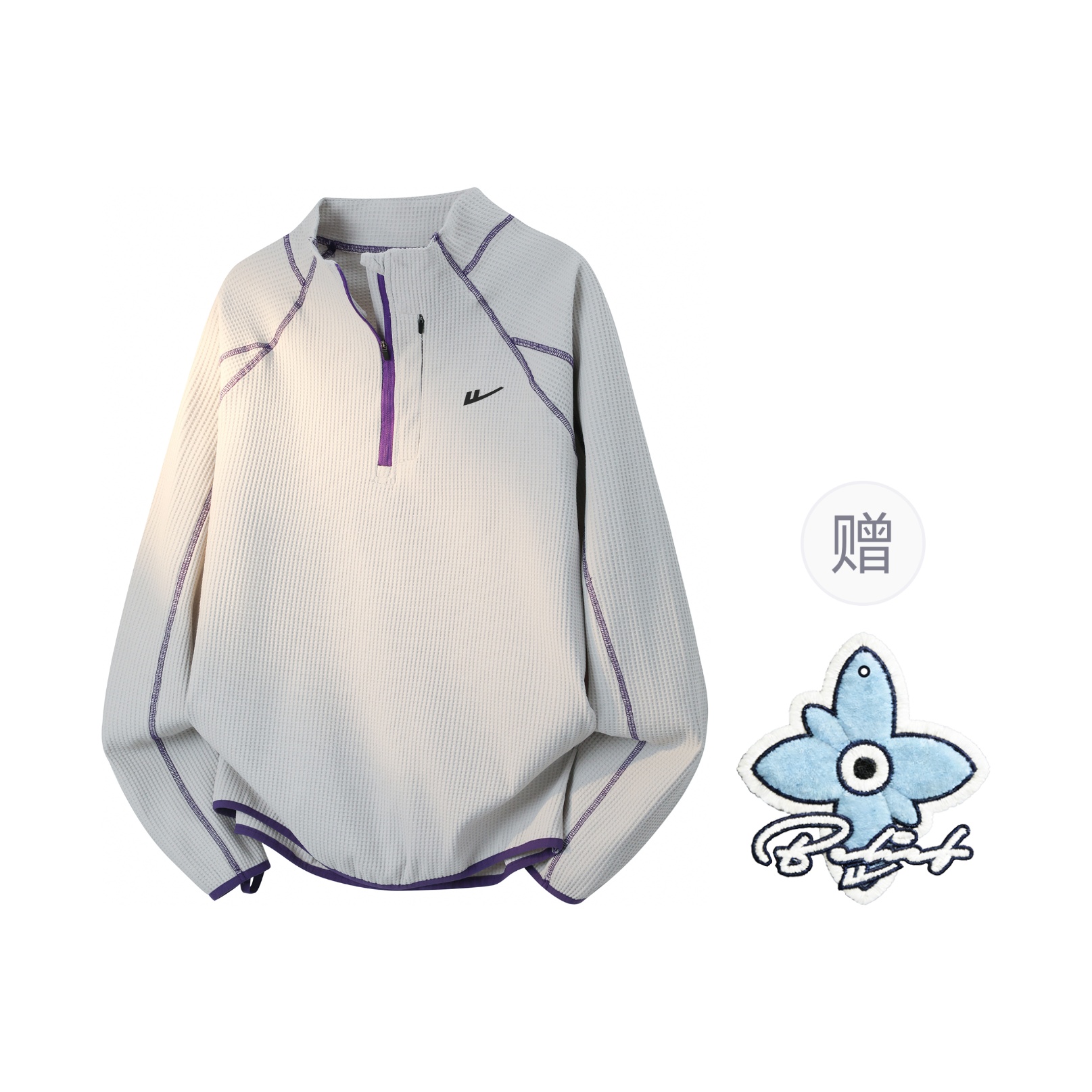 Футболка женская полуводолазка Moderate WARRIOR, серый with badge+scented sachet charm
Футболка женская полуводолазка Moderate WARRIOR, серый with badge+scented sachet charm