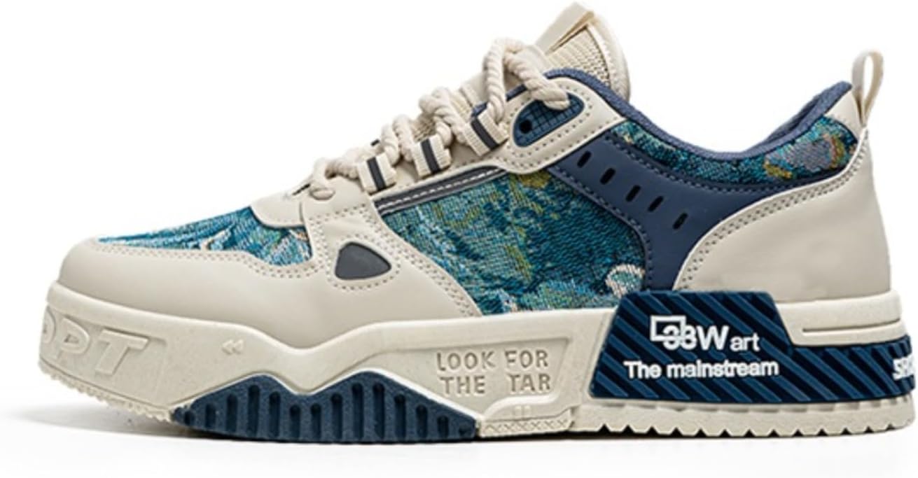 Мужские модные стильные кроссовки - комфортные и прочные для уличного стиля и скейтбординга - модный трендовый дизайн Dikermoon, синий
Мужские модные стильные кроссовки - комфортные и прочные для уличного стиля и скейтбординга - модный трендовый дизайн Dikermoon, синий