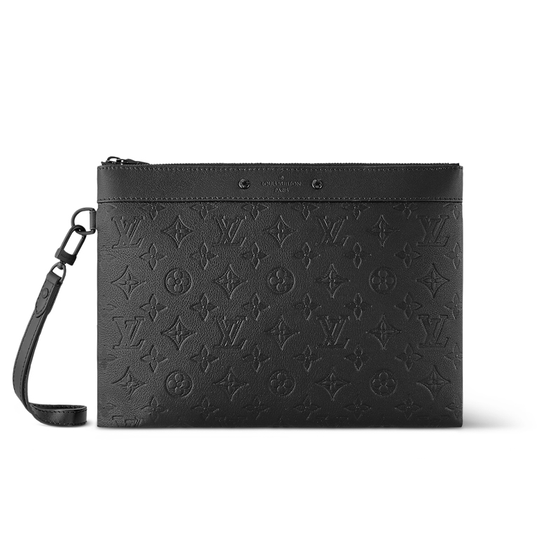 Кожаная клатч с аппликацией из коровьей кожи черный LOUIS VUITTON
Кожаная клатч с аппликацией из коровьей кожи черный LOUIS VUITTON