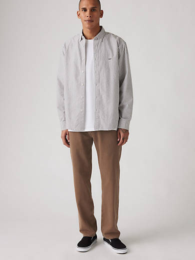 555 Свободные прямые мужские джинсы из льна и денима Levi's, цвет Rain Drum Classic - Brown
555 Свободные прямые мужские джинсы из льна и денима Levi's, цвет Rain Drum Classic - Brown