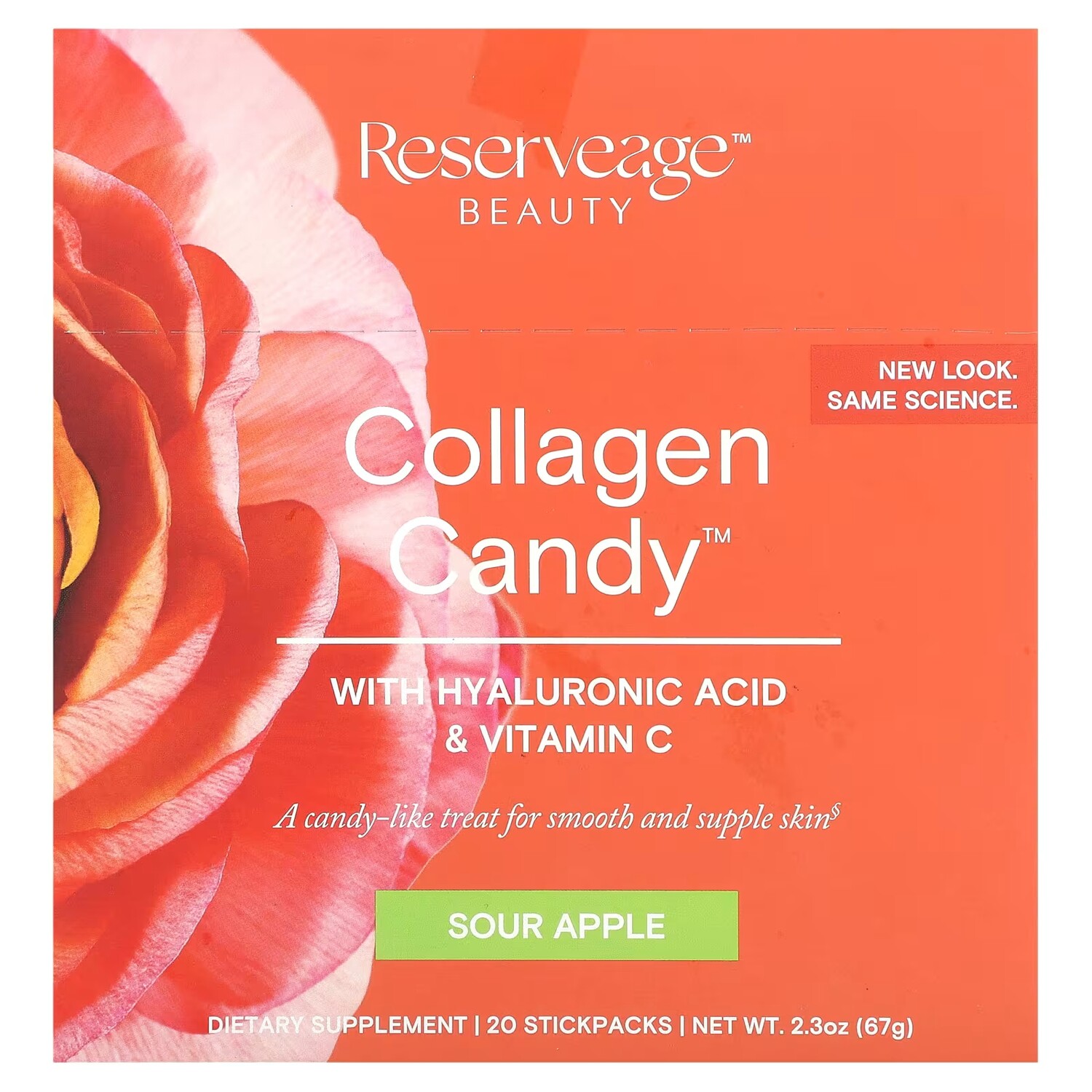 Добавка Reserveage Nutrition Collagen Candy Sour Apple, 20 пакетиков по 3,35 г
Добавка Reserveage Nutrition Collagen Candy Sour Apple, 20 пакетиков по 3,35 г