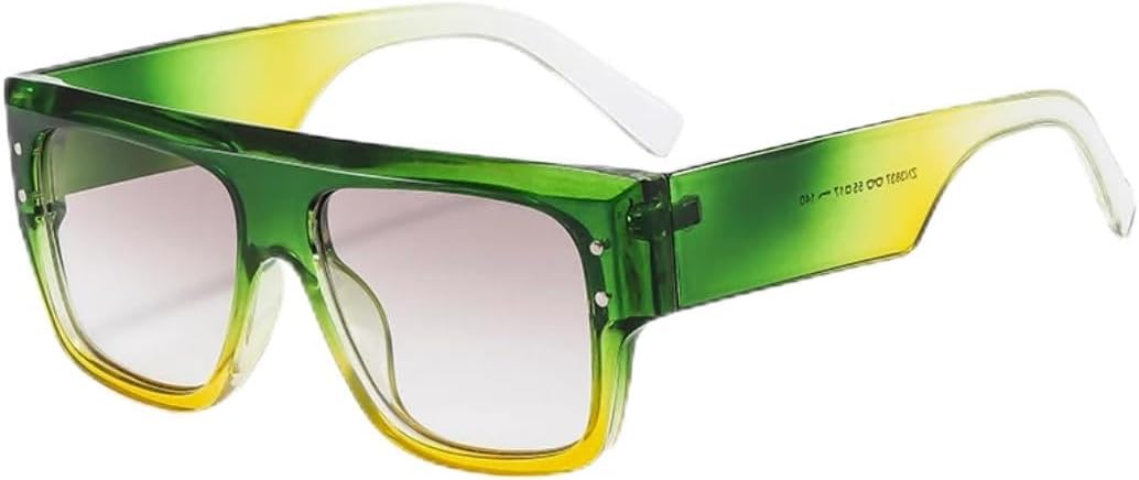 Солнцезащитные очки с защитой от УФ-излучения UV400 | Крупная панк-оправа | Линзы конфетных цветов для занятий спортом на открытом воздухе и вождения DSVIGF, Green Yellow Gray
Солнцезащитные очки с защитой от УФ-излучения UV400 | Крупная панк-оправа | Линзы конфетных цветов для занятий спортом на открытом воздухе и вождения DSVIGF, Green Yellow Gray