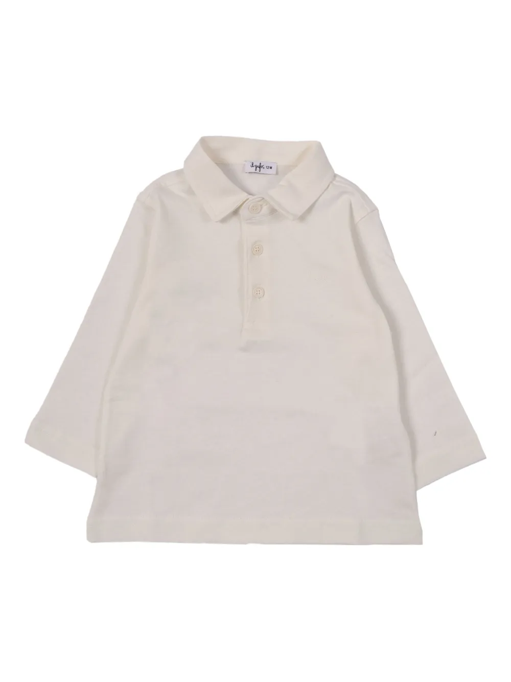 Поло с длинными рукавами Il Gufo, нейтральный
Поло с длинными рукавами Il Gufo, нейтральный