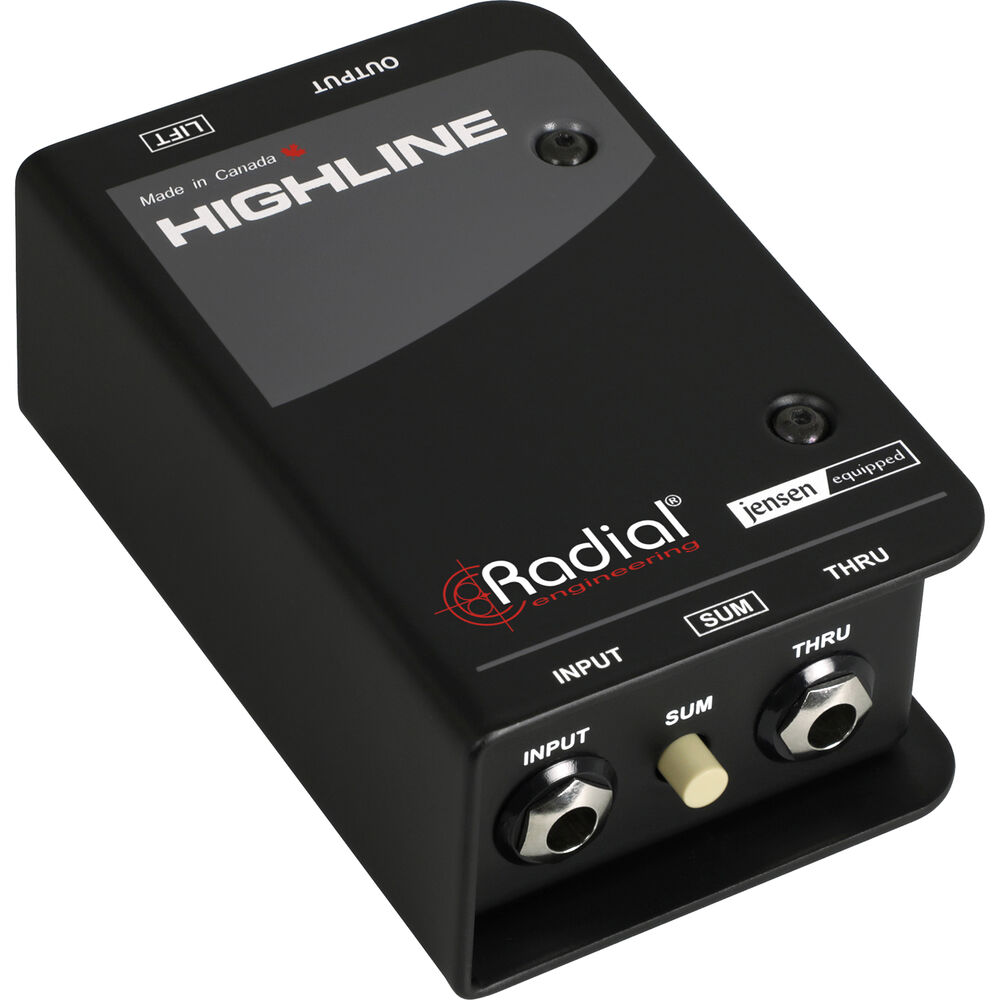 Директ-бокс Radial Engineering Radial Highline Passive Line R800 1530 00
Директ-бокс Radial Engineering Radial Highline Passive Line R800 1530 00