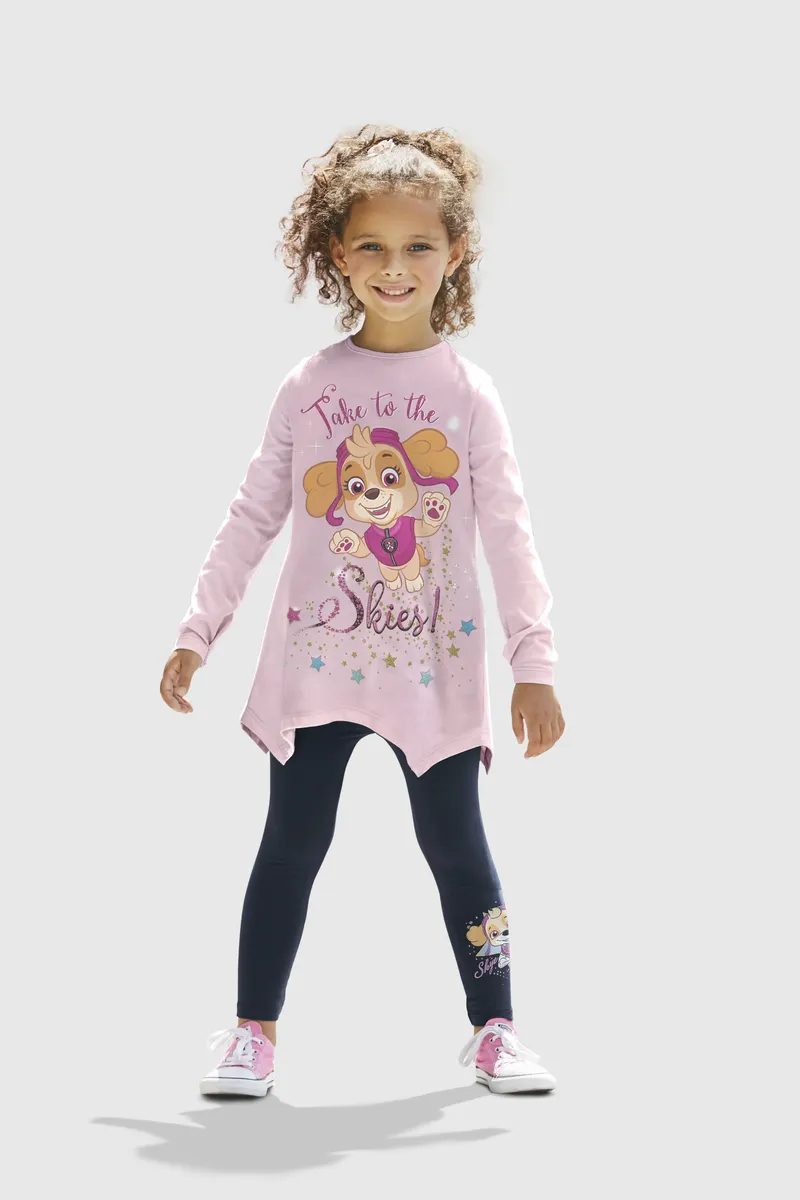 Рубашка и леггинсы PAW PATROL, цвет Rose
Рубашка и леггинсы PAW PATROL, цвет Rose