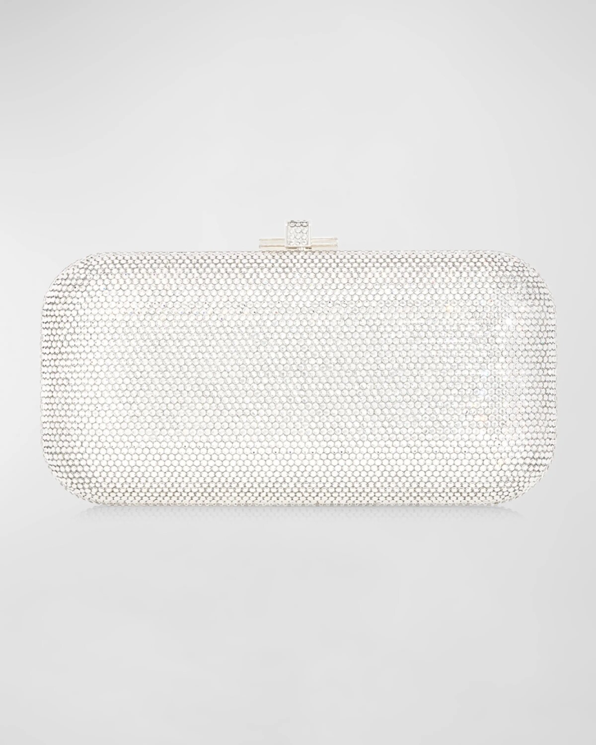 Клатч Long Slide Crystal Minaudiere Judith Leiber Couture, цвет Silver Rhine 
Клатч Long Slide Crystal Minaudiere Judith Leiber Couture, цвет Silver Rhine