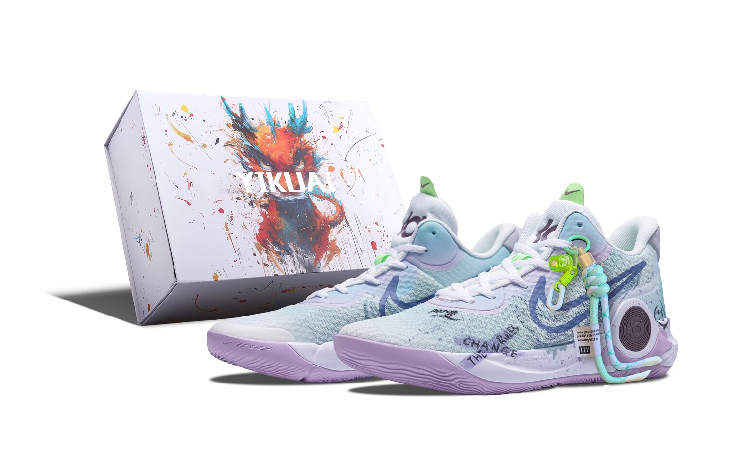 Кроссовки Nike KD Trey 5 IX Vintage Basketball Shoes Men Low-top Blue/green/purple, цвет Ocean Green
Кроссовки Nike KD Trey 5 IX Vintage Basketball Shoes Men Low-top Blue/green/purple, цвет Ocean Green