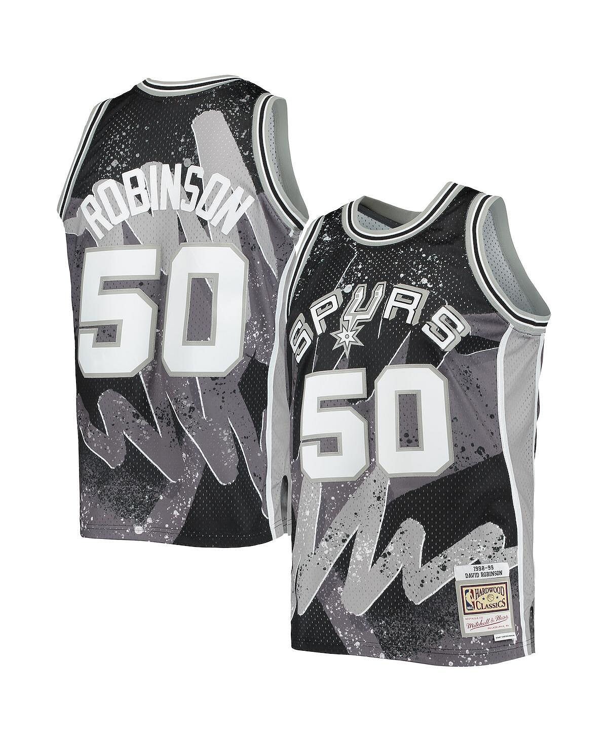Мужская футболка david robinson black san antonio spurs hardwood classics 1998-99 hyper hoops swingman jersey Mitchell & Ness, черный
Мужская футболка david robinson black san antonio spurs hardwood classics 1998-99 hyper hoops swingman jersey Mitchell & Ness, черный